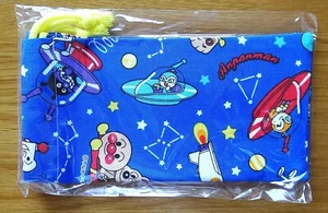 Anpanman Druck Stoffbeutel für Kinder 7,48 Zoll × 8,27 Zoll Einfach Kordelzugbeutel - Bild 1 von 2