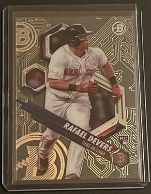 Placa de circuito 2018 Bowman High Tek - Rafael Devers #RHT-RD padrão 5 (RC) - Imagem 1 de 2