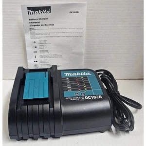 Cargador de batería Makita DC18SD 18V - CAJA ABIERTA NUEVA - Imagen 1 de 3