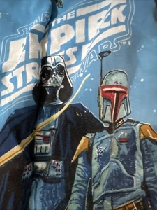 Star Wars Sleeping Bag Empire Strikes Back 1979 Han Solo Boba Fett Broken Zipper - Picture 1 of 23