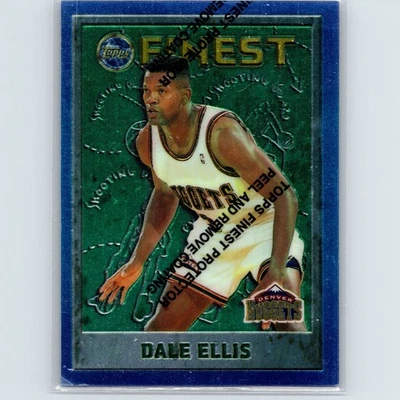 1995-96 Topps Finest - Dale Ellis #26 - Denver Nuggets Foto 1 de 2