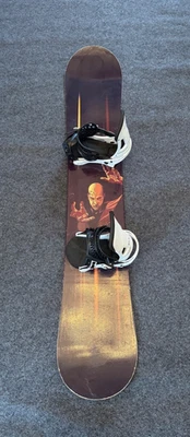Snowboard Palmer Shape Honeycomb 164 cm con cinturones fijaciones MALAVITA Foto 1 de 4