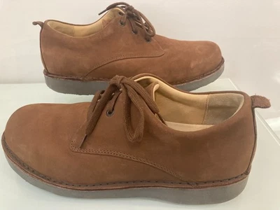 Samuel Hubbard Hombres M1100 011 Hubbard Libre Marrón Nobuck Gamuza 10.5 Ancho Foto 1 de 4