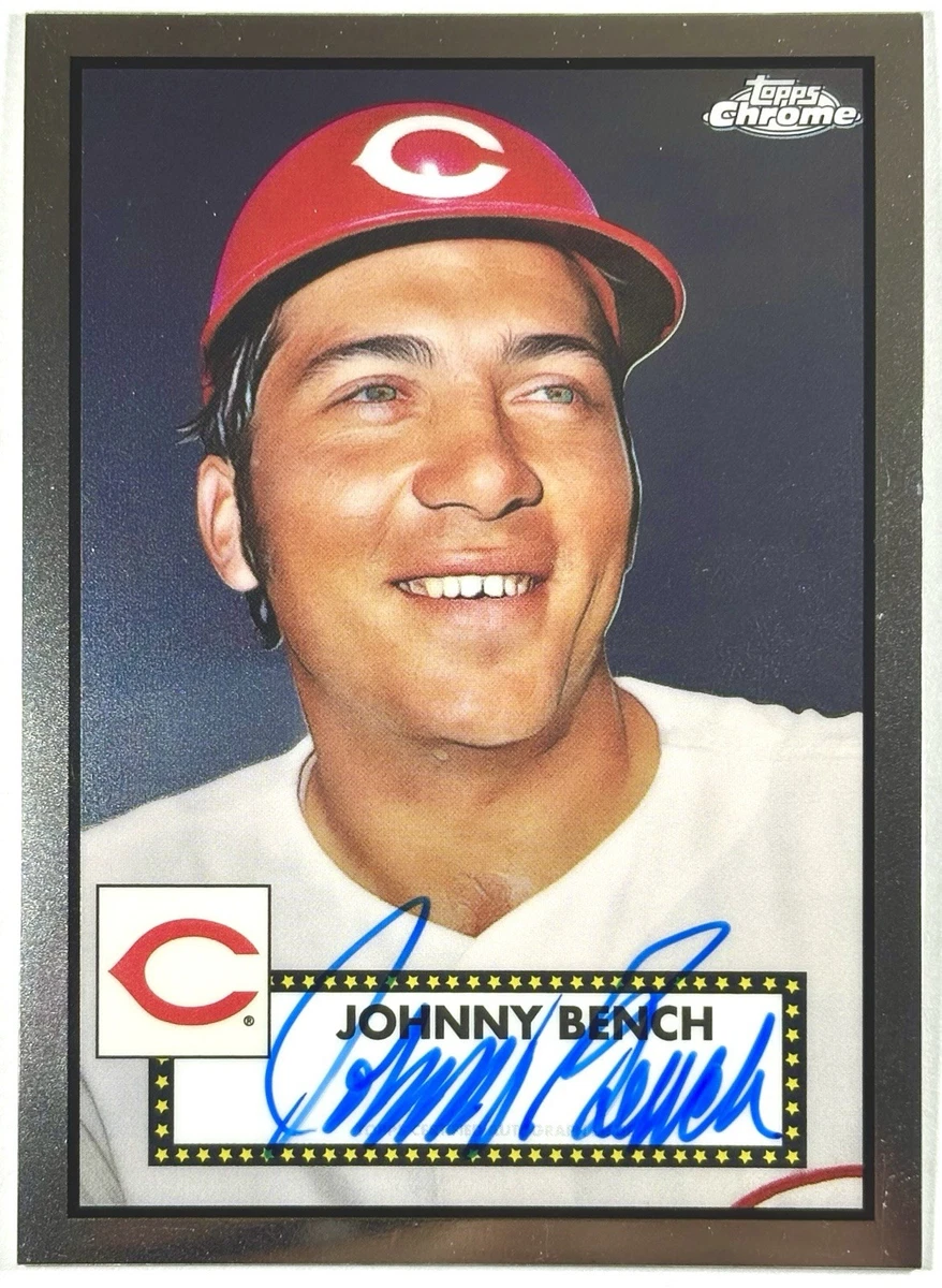 Major Leagues Baseball MLB) (Johnny Bench Autographed Sports