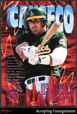 1997 Circa Rave #119 Jose Canseco 099/150 ATHLETICS - Image 1 of 2