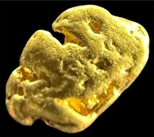 .600 GRAMS AUSTRALIAN NATURAL PURE GOLD NUGGET GENUINE (94-98% PURE) #AUSSIE103 - Picture 1 of 6