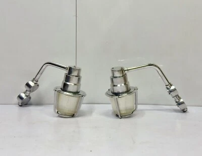 Par de 2 luces de pared GDR EOW Swan hechas en Alemania industrial aluminio accesorio de envío Foto 1 de 4