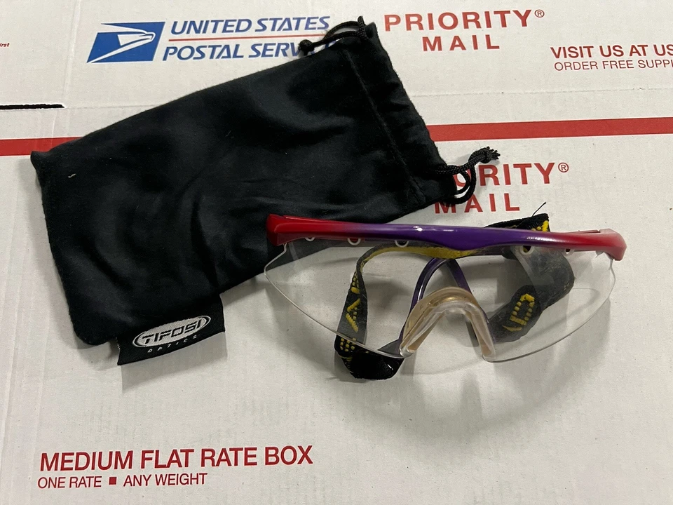 Gafas de seguridad vintage HEAD PI Z87 raqueta baloncesto tenis ciclismo + correa Foto 1 de 4