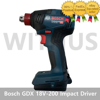 Bosch GDX 18V-200 Professional Cordless Impact Driver/Wrench Bare Tool Bodyonly_ - Image 1 of 4