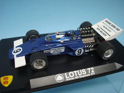 SLOT CAR 1/32 MG VANQUISH LOTUS 72 GRAHAM HILL GRAND PRIX 1970 F1 RARE NEW - Imagen 1 de 4