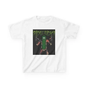 Pickle Rick Kids Tee, Fun Graphic T-Shirt for Kids, Cool Summer Outfit, Gift for - Picture 1 of 5