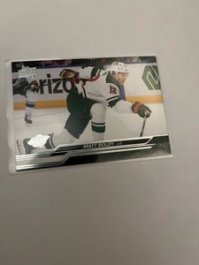 2023-24 Upper Deck Series 1 Base Clear Cut Matt Boldy #89