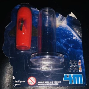 ⭐ NEW Vintage Micro Rocket Launcher | 4M Kidz Labs Add Baking Soda + Vinegar ⭐ - Bild 1 von 3