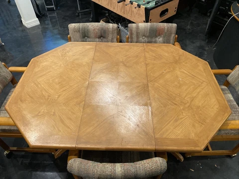 Extendable Wood Dining Table Cover