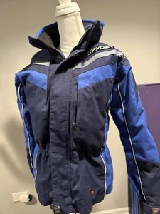 NEW SPYDER INSULATED HOODY JACKET BOYS Size 10-12 - Picture 1 of 8