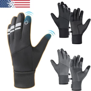 Guanti Invernali Caldi Sottili Antivento Impermeabili Termici Touch Screen Guanti Dita - Foto 1 di 10