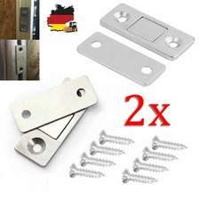 2x Extrem Stark Schrank Türmagnete Haltemagnet Möbelmagnet Latch Magnetschnäpper