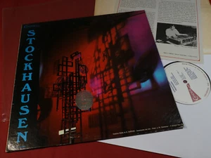 Stockhausen  PROZESSION  -  LP Candide CE 31001 USA 1968 near mint - Picture 1 of 3