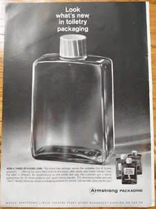 Armstrong Verpackung Schick 1961 Printanzeige - Bild 1 von 1