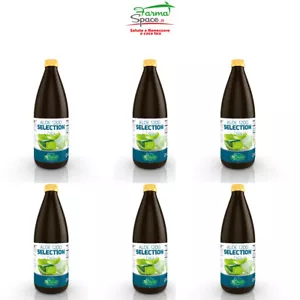 Succo Puro Aloe Vera 1200 1 Litro Bio 100% Sangalli - 6 Confezioni in Vetro - Foto 1 di 1