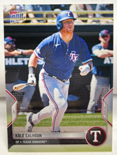 Kole Calhoun 2022 Topps Now Road To Opening Day SP #OD-213 - TEXAS RANGERS