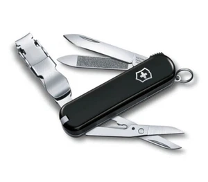 Victorinox® NailClip 580 Black Pocket Knife W/ Nail Clipper - Switzerland - Picture 1 of 9