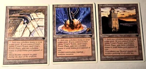 MTG Urza's Tron Land 3 Card Set NM/M ⭐Mine ⭐Power Plant ⭐Tower ⭐Chronicles 1995 - Picture 1 of 2