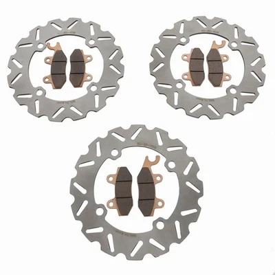 2016 2017 Can-Am Commander Limited 1000 Front & Rear RipTide Brake Rotors & Pads - Image 1 of 4