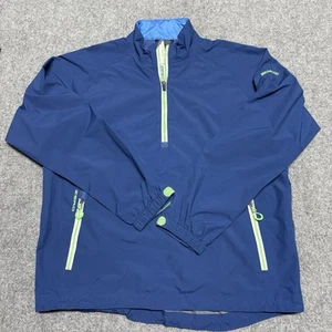 Zero Restriction Jacke blau Medalist Golfschläger Florida wasserdicht winddicht - Bild 1 von 9