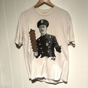 Rare vintage Neff t-Shirt police with donut night stick. XL 61425 A-5 - Picture 1 of 4