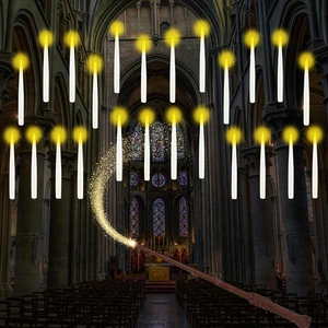 Floating Candles with Wand, 24PCS Hanging Candles with Remote Wand Warmwhite - Picture 1 of 7