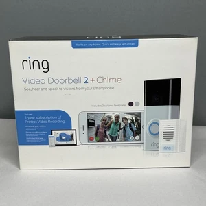 Ring Video Doorbell 2 with Chime – 1080p HD Video, 2-Way Talk – Open Box - Picture 1 of 8