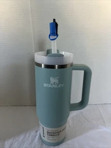 Stanley Flowstate Quencher H2.0 Seafoam Blue Tumbler with Straw 30oz - Picture 1 of 3