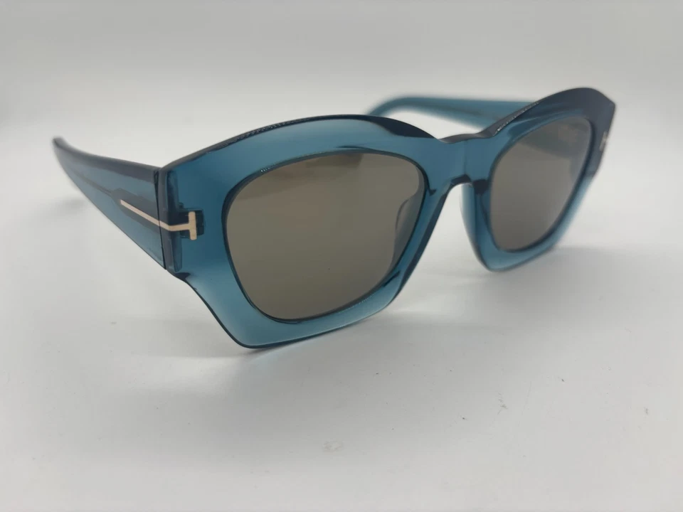 NUEVO TOM FORD GUILLIANA TF1083 90L Gafas de sol azules 52-22-140 mm SIN ESTUCHE Foto 1 de 4
