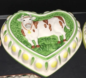 Cow Mold Vintage Decorative by Sigma Cottage Core Farmhouse - Picture 1 of 4