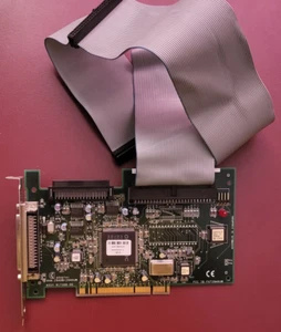 Adaptec AHA-2940UW SCSI Controller Card Includes Cable - Picture 1 of 3