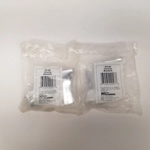 CSI Donner P5100 Chrome Towel Bar Brackets Lot of 2 Pair, (4 Total), New - Picture 1 of 4