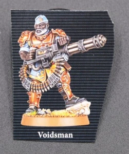Warhammer 40k Agents of The Imperium: Kill Team Voidsman Grell w/Rotor Cannon - Picture 1 of 2