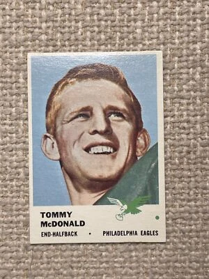 Tommy McDonald 1961 Fleer Philadelphia Eagles Card #51  Mint! - Image 1 of 2