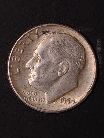 1954 Roosevelt Dime #03 Cover