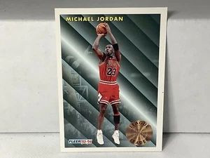 1993-94 Fleer League Leader Michael Jordan Insert Bulls SP AA - Picture 1 of 2
