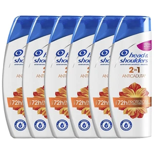 6x Head & Shoulders 2in1 Anti Schuppen Balsam Shampoo und Pflegespülung je 225ml - Bild 1 von 2