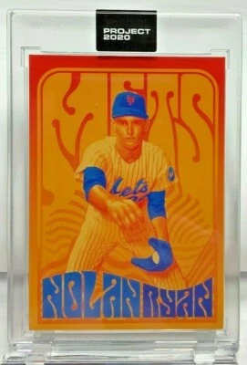 Topps PROJECT 2020 #236 - 1969 Nolan Ryan by Matt Taylor Print Run SP /3186 - Image 1 of 3