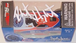 ROBERT HIGHT SIGNED NHRA 2017 AAA AUTO CLUB INSURANCE CAMARO FUNNY CAR 1:64 RARE - Picture 1 of 2