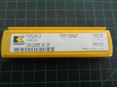 5 x Kennametal TCMT 110204LF; KC9125 Wendeschneidplatte