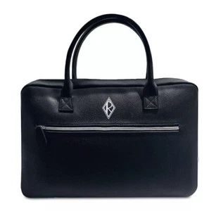Ralph Lauren Maletín Negro Bolso Mensajero NUEVO - Imagen 1 de 7
