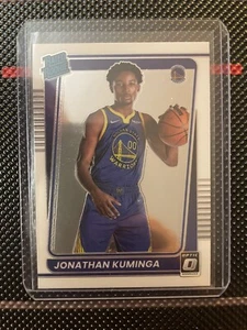 Jonathan Kuminga 2021-22 Panini Donruss Optic Silver Holo Rated Rookie #190 - Picture 1 of 2