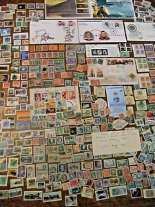 Bulk Lot of 400+ Canada Mint and Used Stamps, 1900s to 1990s, and some FDCs - Picture 1 of 13