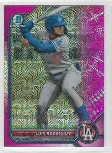 2022 Bowman Chrome Pink Mojo Refractor #BCP-238 LUIS RODRIGUEZ (125/199) Nr-Mint - Picture 1 of 2