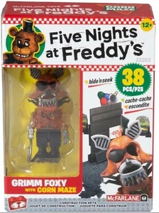 New ! Five Nights At Freddy’s Minifigure Set 25202 Grimm Foxy With Corn Maze - Picture 1 of 3